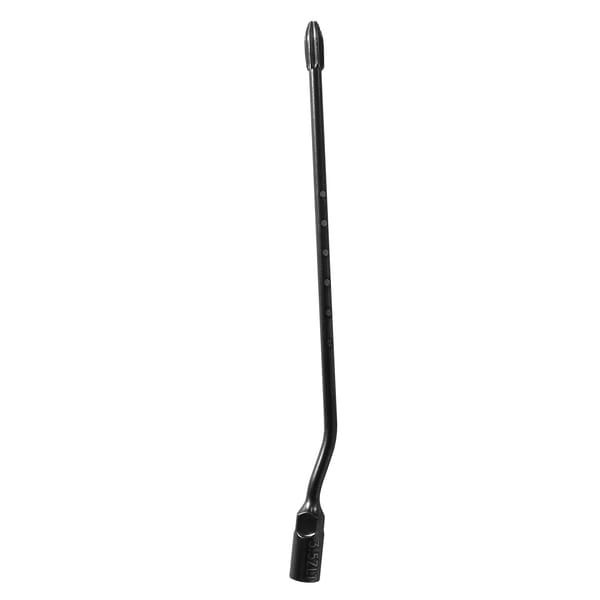 Long truncated conical shaped tip
