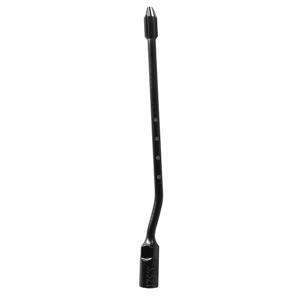 Long truncated conical shaped tip