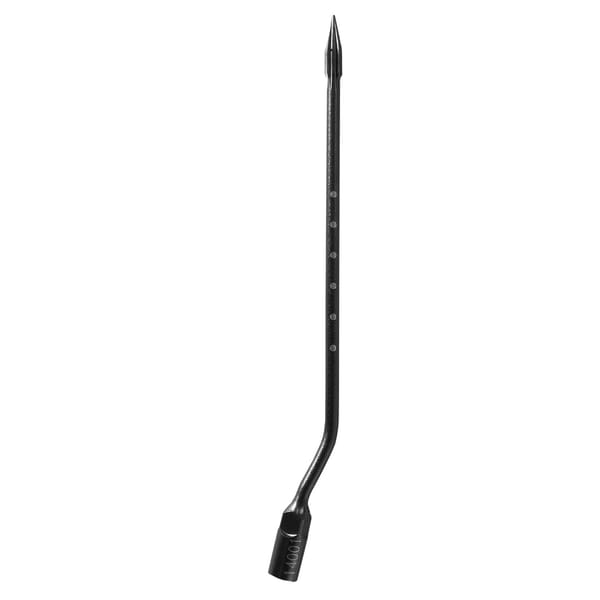 Long conical micro-sharpened tip