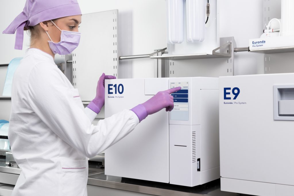 Euronda Pro System Autoclaves E10 and E9 – Euronda Spa, Autoclaves & Sterilizers