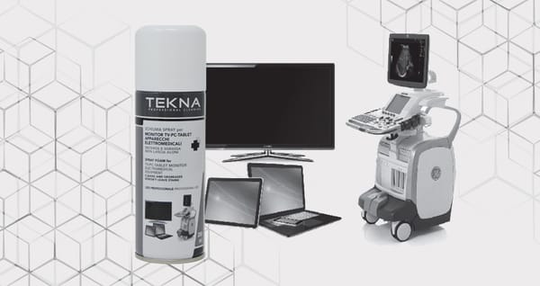 TEKNA FOAM SPRAY FOR PC MONITOR TV TABLET AND ELECTROMEDICAL APPARATUS