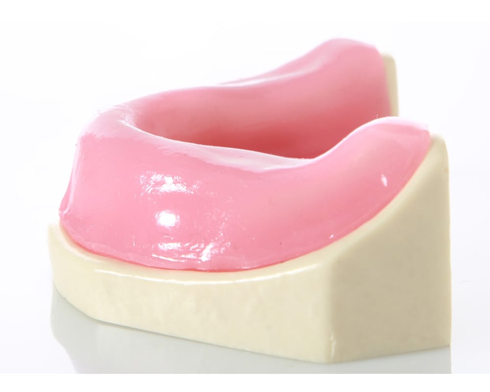 E21 – Zahnloses Unterkiefermodell für implantologische Übungen – GF Dental di Ficuciello Antonino, Gipszusätze, Stumpflacke und Gipslöser