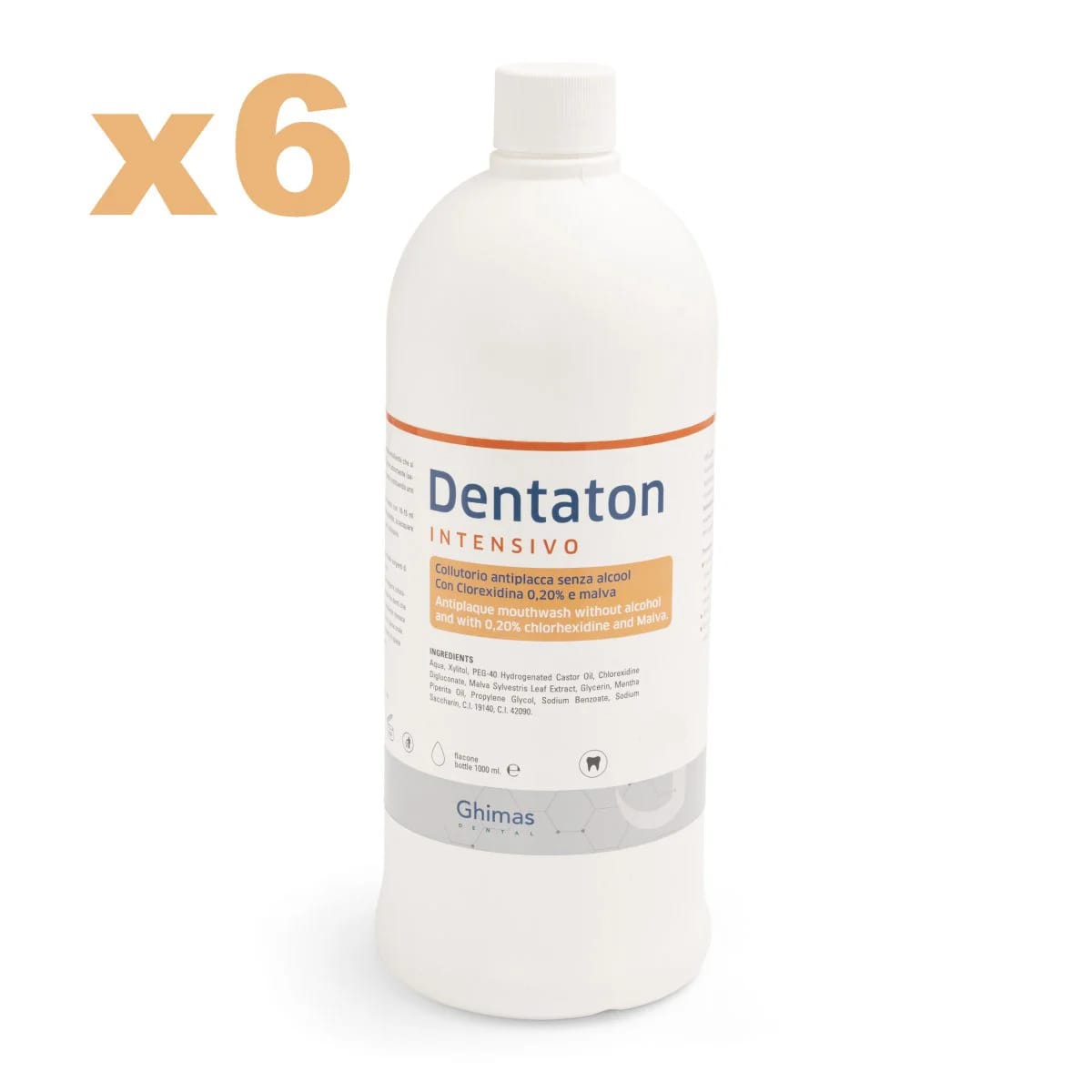 Dentaton Intensivo x 6 – Ghimas S.p.A., Mouth Rinse Solutions