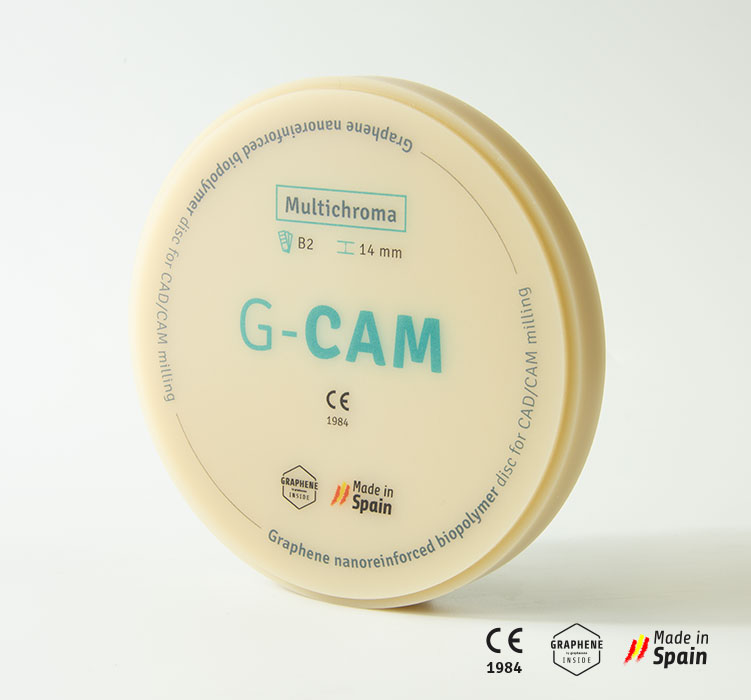 Disco G-CAM B2 – Graphenano Dental s.L., Milling Discs & Pucks