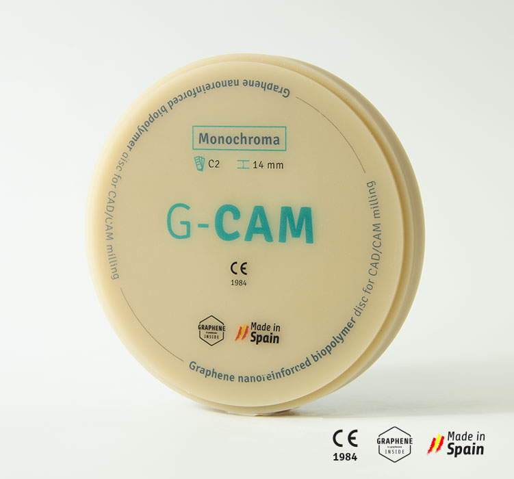 Disco G-CAM C2 – Graphenano Dental s.L., Milling Discs & Pucks