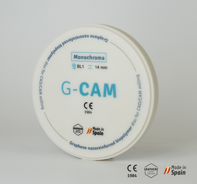 Disco G-CAM BL1 – Graphenano Dental s.L., Milling Discs & Pucks