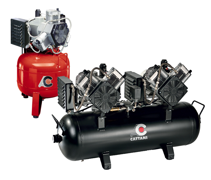 CATTANI Turbo-Smart-Cube Treatment Room Version – Habringer Dental GmbH, Compressors + Suction