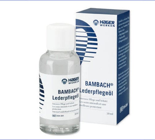 Bambach® Lederpflegeöl – Hager & Werken, Trays, Sterilization Containers and Accessories