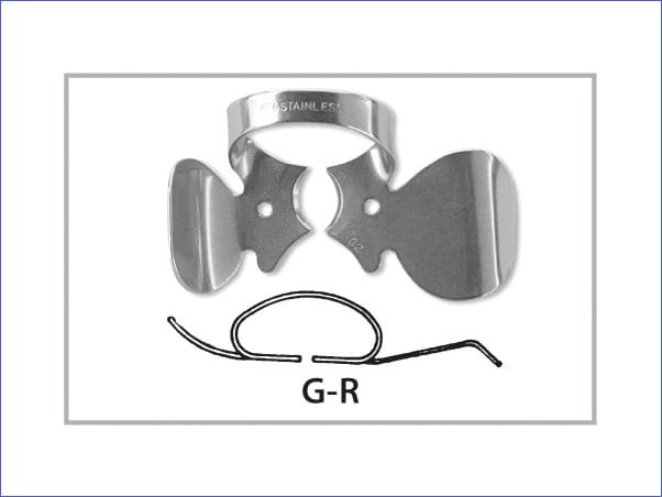 Watterollenklemme G-L/G-R – Hager & Werken, Kofferdamklammern