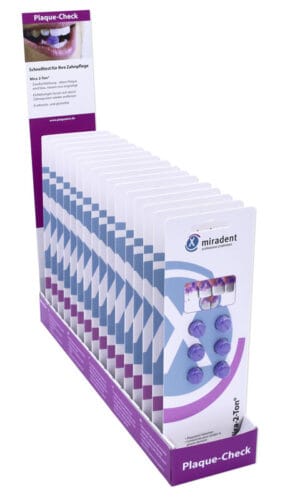 Mira-2-Ton® Tablet Display – Hager & Werken, Plaque Test - Speicheldiagnostik