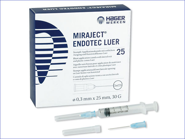 Miraject® Endotec Luer – Hager & Werken, Irrigation Needles & Syringes