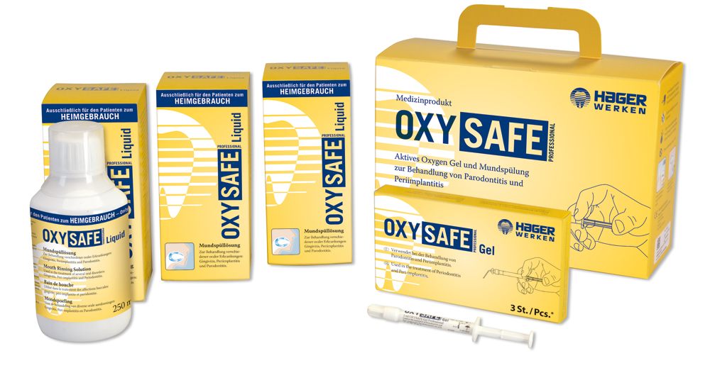 OXYSAFE® Professional – Hager & Werken, Chlorhexidine & Perio Rinses