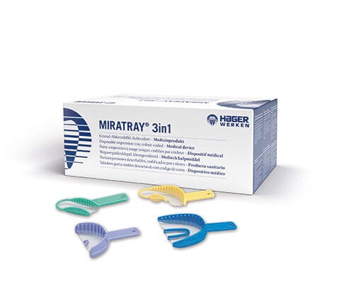 Miratray® 3 in 1 – Hager & Werken, Abdrucklöffel
