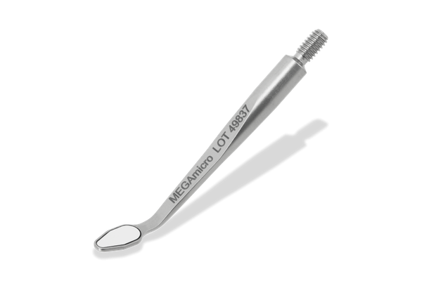 MICRO MEGAmicro Acier inoxydable satiné en forme de goutte 3×6 mm