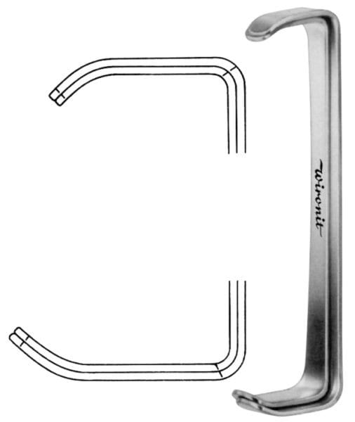 HWF 020-12, Wundhaken – Karl Hammacher, Cheek Retractors - Wound Retractors