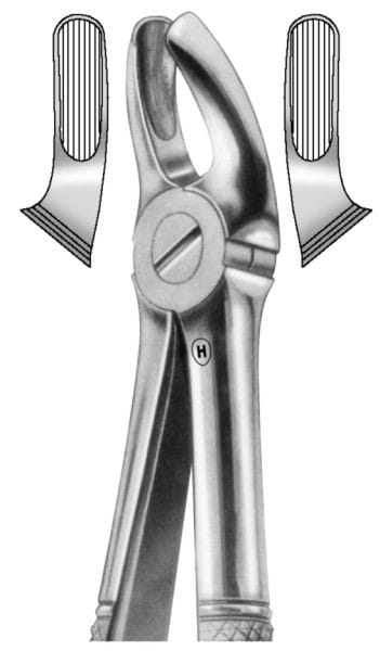 HSA 008-18, Zahnzange – Karl Hammacher, Extraction Forceps Upper Jaw