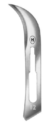 HSB 706-12, Skalpellklingen – Karl Hammacher, Skalpelle und Zubehör