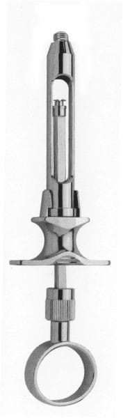 HSA 833-18, Dental-Zylinderampullenspritze – Karl Hammacher, Cartridge Syringes