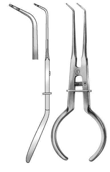 HSH 158-00, Kofferdam-Klammerzange