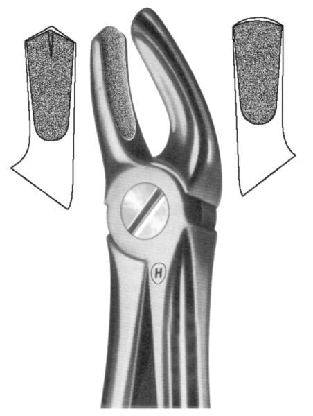 HSA 273-17, Zahnzange – Karl Hammacher, Extraction Forceps Upper Jaw