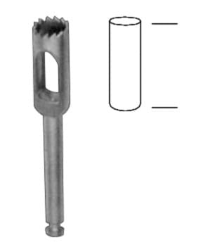 HSK 070-04, Trepan Bohrer – Karl Hammacher, Knochenfräser - Bohrer Stahl