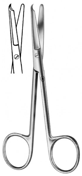 HSB 286-12, Naht- und Ligaturschere