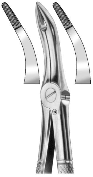 HSA 013-44, Zahnzange – Karl Hammacher, Extraction Forceps Upper Jaw