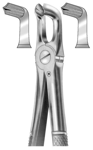 HSA 071-79, Zahnzange – Karl Hammacher, Extraction Forceps Lower Jaw