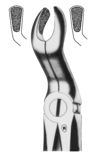 HSA 277-67, Zahnzange – Karl Hammacher, Extraction Forceps Upper Jaw