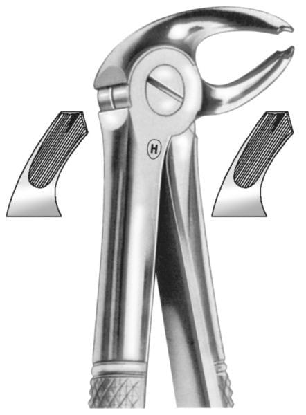 HSA 057-23, Zahnzange – Karl Hammacher, Extraction Forceps Lower Jaw