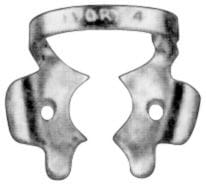HSH 212-04, Kofferdam-Klammer – Karl Hammacher, Kofferdamklammern