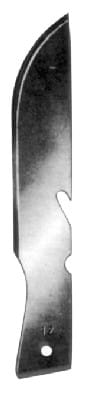 HSB 935-12, Skalpellklingen