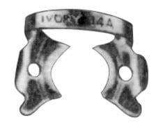 HSH 217-14, Kofferdam-Klammer – Karl Hammacher, Kofferdamklammern