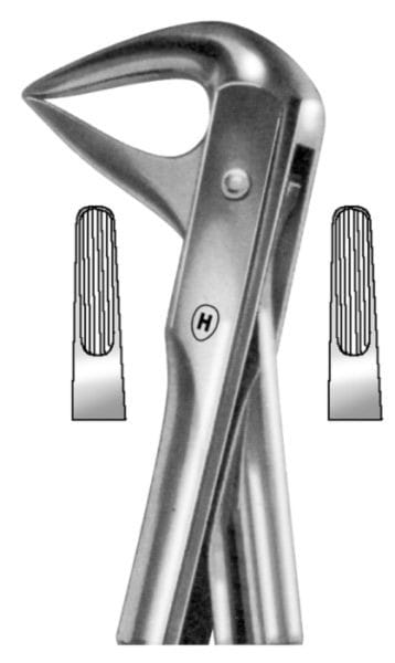 HSA 156-74, Zahnzange – Karl Hammacher, Extraction Forceps Lower Jaw