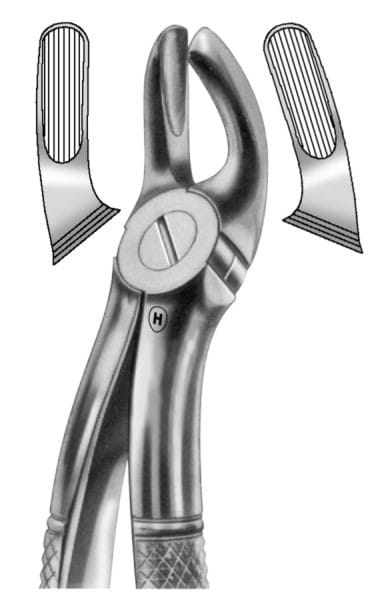 HSA 009-19, Zahnzange – Karl Hammacher, Extraction Forceps Upper Jaw