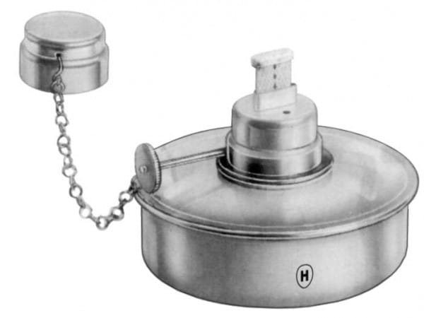 HSN 303-12, Spirituslampe (Ersatzdocht) – Karl Hammacher, Bunsen, Gas and Spirit Burners