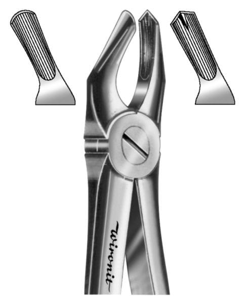 HWA 005-18, Zahnzange – Karl Hammacher, Extraction Forceps Upper Jaw