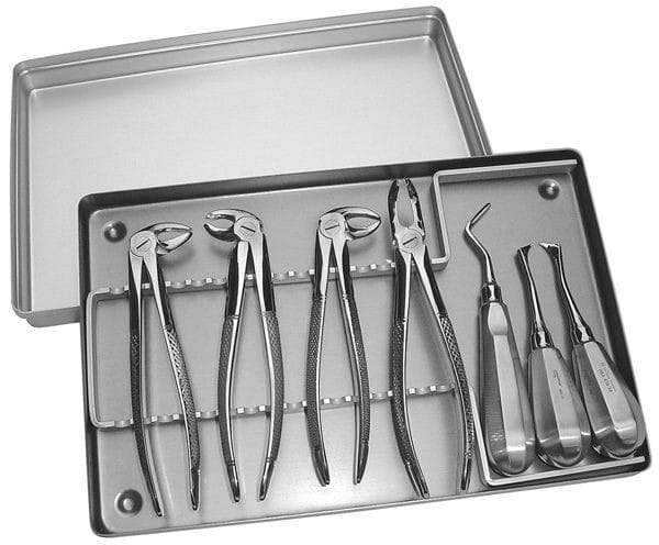 HSA 127-07, Extraktions-Set – Karl Hammacher, Extraction Forceps Lower Jaw