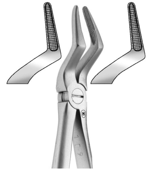 HSA 187-51, Zahnzange – Karl Hammacher, Extraction Forceps Upper Jaw