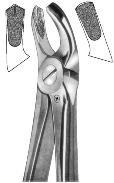 HSA 005-17 D, Zahnzange – Karl Hammacher, Extraction Forceps Upper Jaw