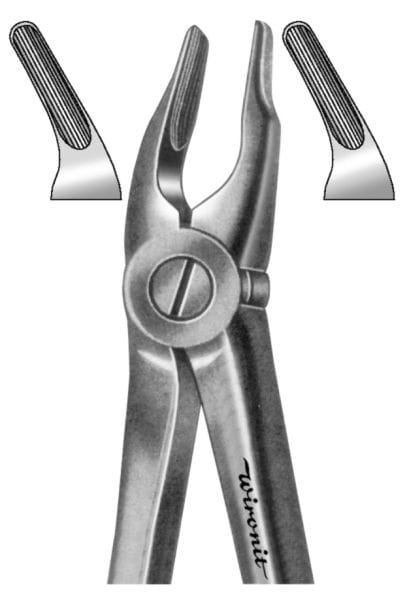 HWA 003-07, Zahnzange – Karl Hammacher, Extraction Forceps Upper Jaw