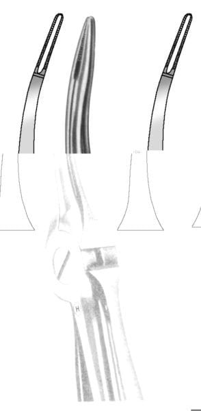 HSA 014-49, Zahnzange – Karl Hammacher, Extraction Forceps Upper Jaw
