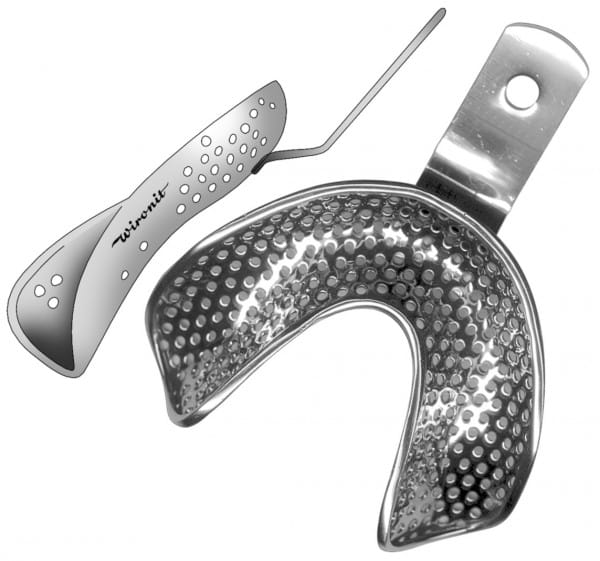 HWL 355-05, Wiro-lock Abdrucklöffel – Karl Hammacher, Disposable Impression Trays