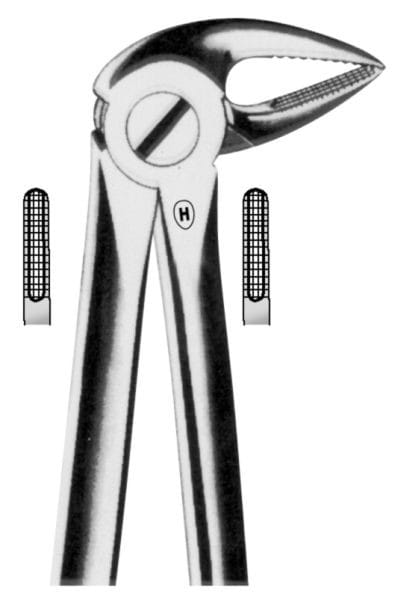 HSA 115-33, Zahnzange – Karl Hammacher, Extraction Forceps Lower Jaw