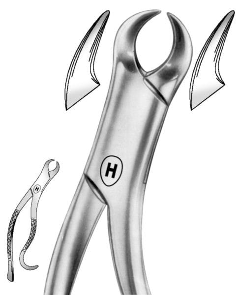 HSA 399-16, Zahnzange – Karl Hammacher, Extraction Forceps Lower Jaw