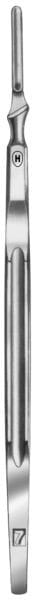 HSB 807-12, Skalpellgriff – Karl Hammacher, Scalpels and Accessories