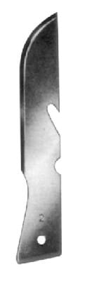 HSB 919-02, Skalpellklingen