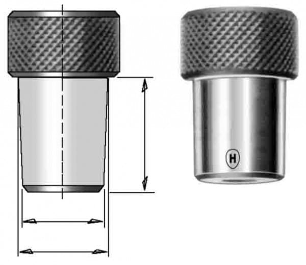 HSP 008-15, Adapter – Karl Hammacher, Compressors + Suction