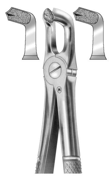 HSA 071-79 D, Zahnzange – Karl Hammacher, Diamond-Coated Extraction Forceps