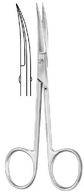 HSB 015-11, Schere für Mikroskopie – Karl Hammacher, Gingivectomy Knives - Gum Scissors